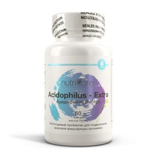 Изображение Ацидофилус-Экстра (Acidophilus-Extra), капсулы, 60 шт