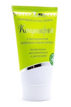 Концентрат с экстрактом корня лопуха для волос