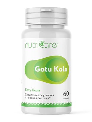 Готу Кола (Gotu Cola), капсулы, 60 шт.