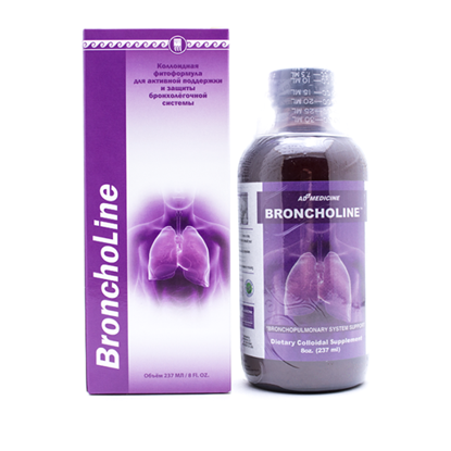 Изображение БронхоЛайн (BronchoLine), коллоидная фитоформула, 237 мл