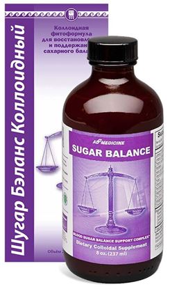 Изображение Шугар Бэланс (Sugar Balance), коллоидная фитоформула, 237 мл