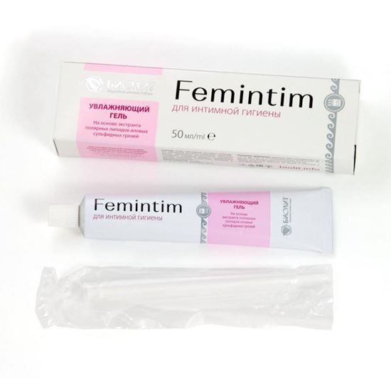 Изображение Гель увлажняющий для интимной гигиены «Femintim», 50 мл