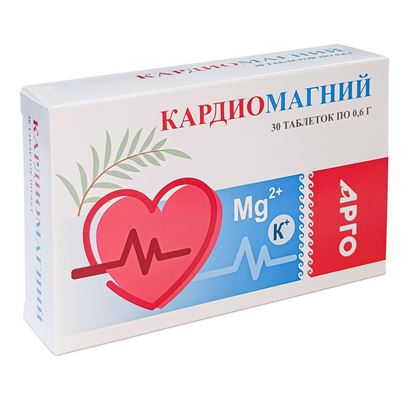 Изображение Концентрат пищевой «Кардиомагний», таблетки, 30 шт