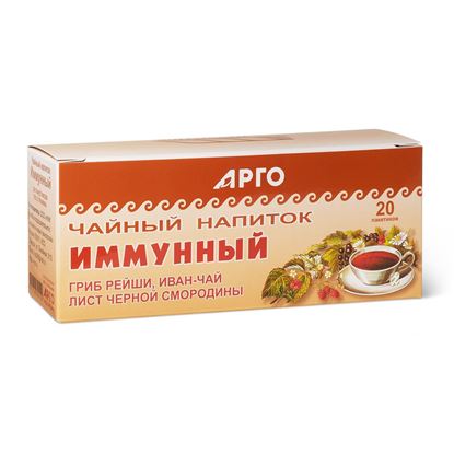 Изображение Напиток чайный «Иммунный», пакетики с сухой смесью, 40 г